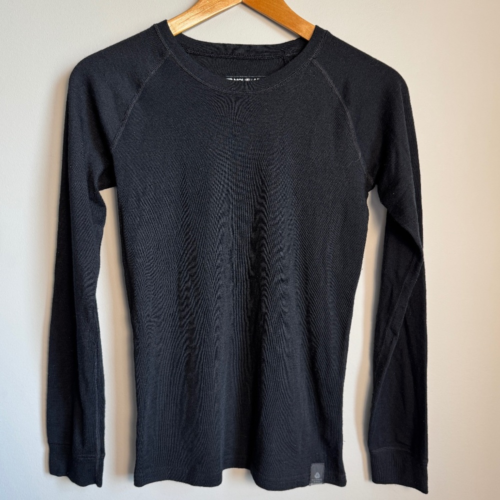 Mountain Warehouse Boys Performance Merino Blend Base Layer T-Shirt‎ Black 13yrs